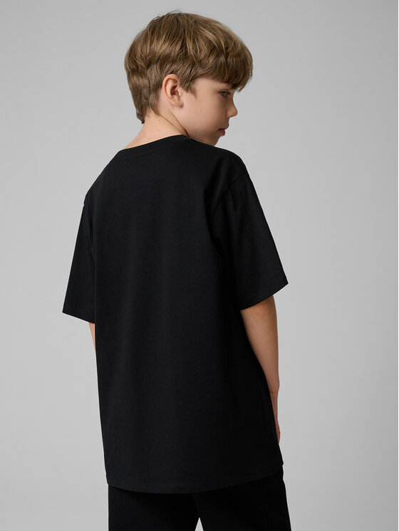 4F 4F T-Shirt casual Czarny Loose Fit