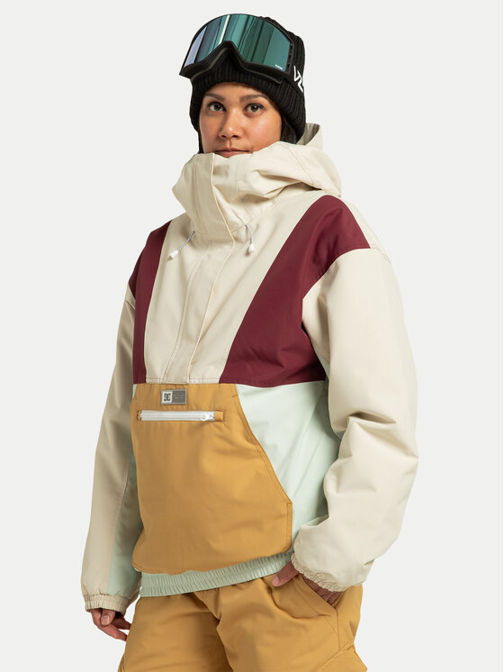DC Shoes DC Shoes Bunda anorak Chalet ADJTJ03053 Béžová Regular Fit