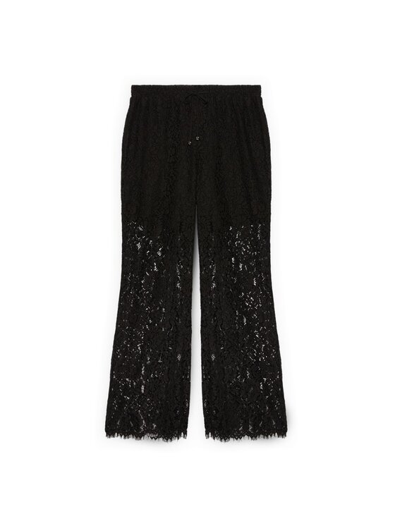 Fiorella Rubino Fiorella Rubino Spodnie materiałowe P020T005204N033 Czarny Regular Fit