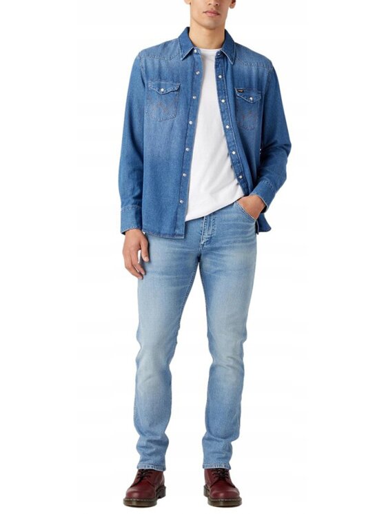 Wrangler Wrangler Jeans 11MWZ Blu Slim Fit