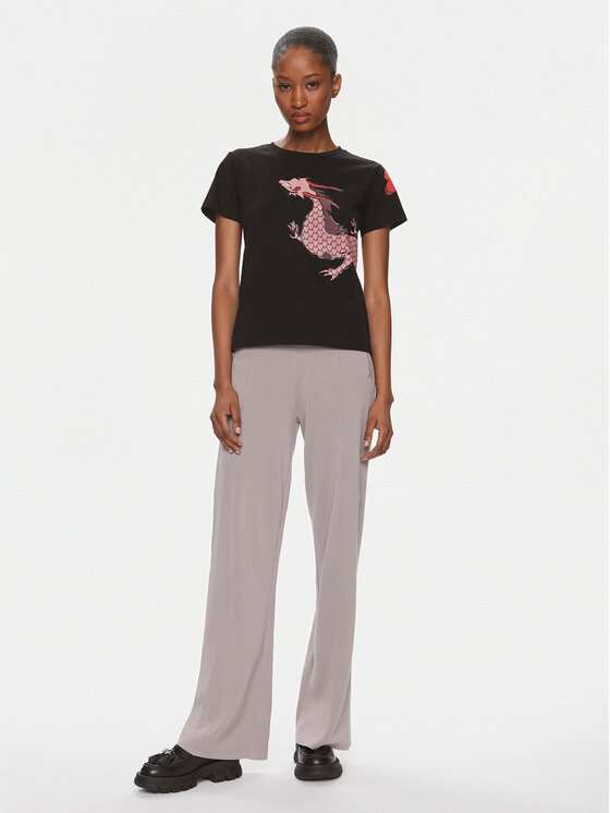 PINKO Pinko T-Shirt Quentin 100535 A1RN Černá Regular Fit