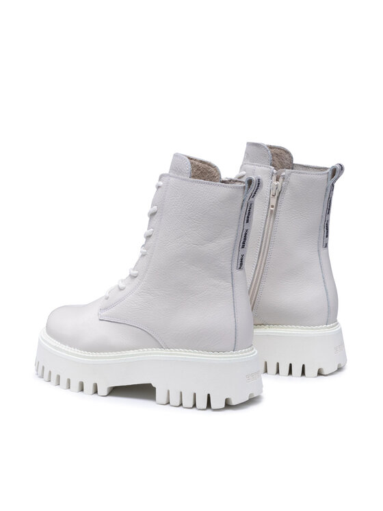 Bronx Bronx Schnürstiefeletten 47283-AA Weiß