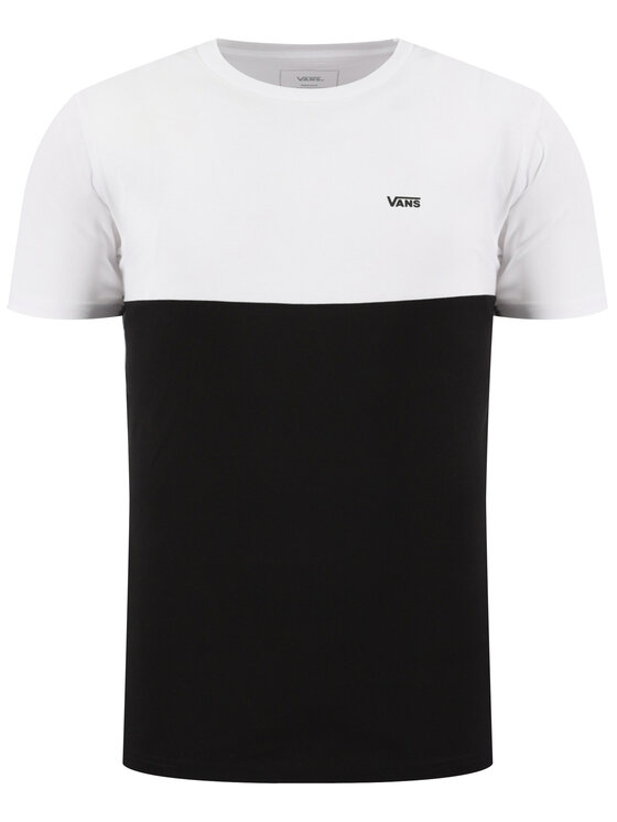 Vans Vans Tričko Colorblock Tee VN0A3CZDY281 Čierna Classic Fit