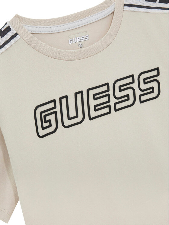 Guess Guess T-krekls L4YI50 J1314 Bēšs Regular Fit