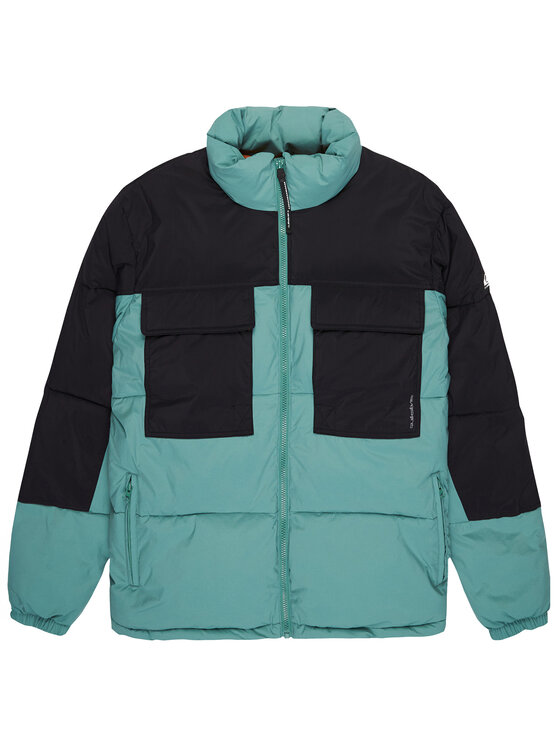 Quiksilver Quiksilver Zimní bunda Stay Puff EQYJK04179 Tyrkysová Regular Fit