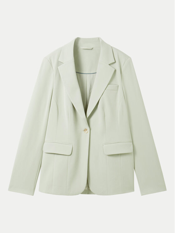 Tom Tailor Tom Tailor Marynarka 1040327 Zielony Regular Fit