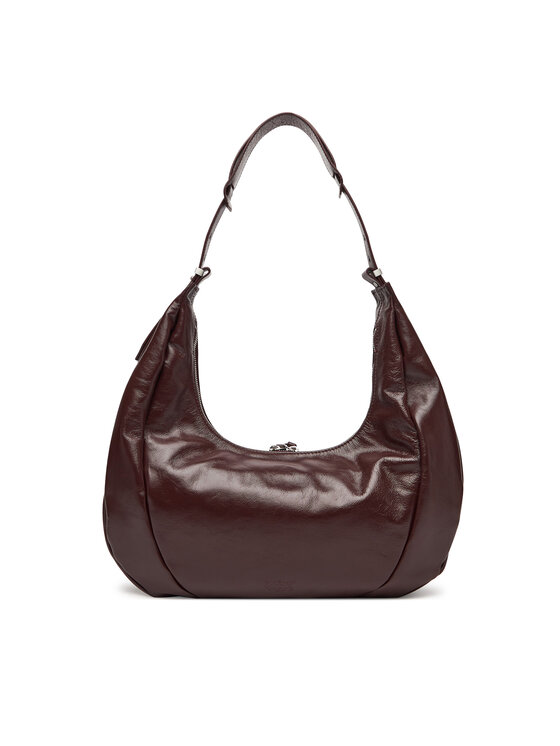 PINKO PINKO Ročna torba Slouchy Hobo Big PE 25 PLTT 104295 A26J Bordo rdeča