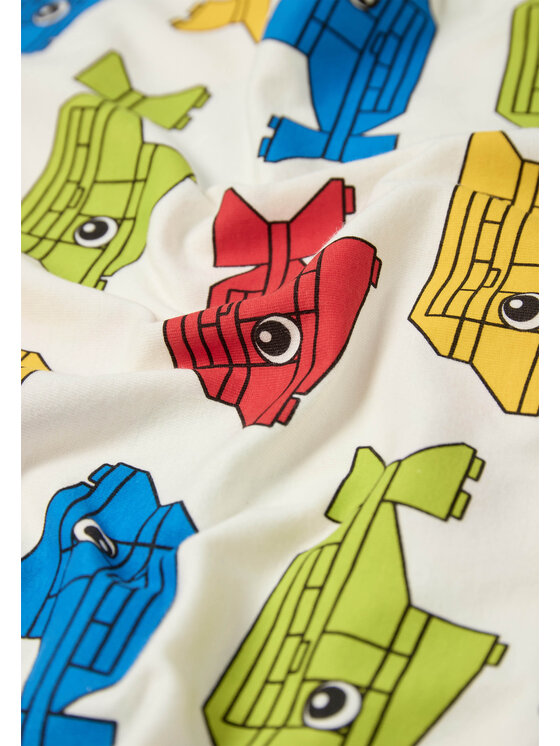 LEGO LEGO T-Shirt 11011350/138 Biały Regular Fit