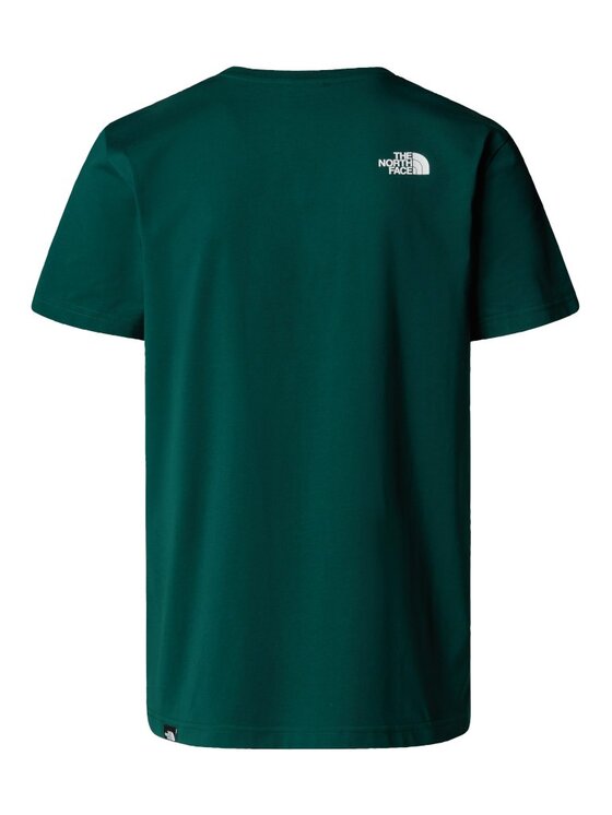 The North Face The North Face T-Shirt Simple Dome Tee Zielony Regular Fit