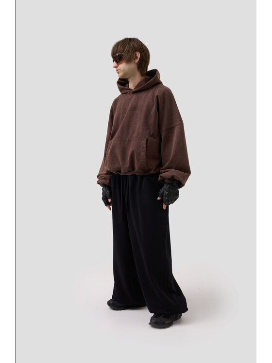 2005 2005 Bluza Core Brązowy Oversize