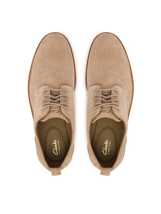 Clarks Clarks Poltopánky Aldwin Lace 26186449 Sivá