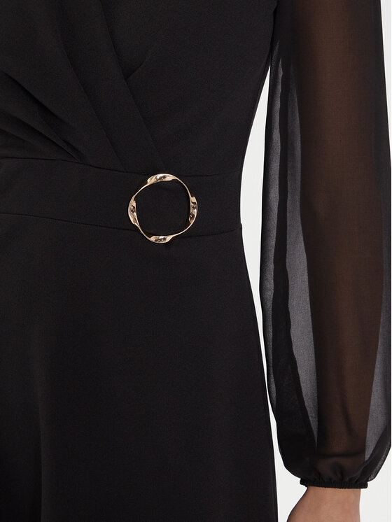 Morgan Morgan Coctailkleid 252-RSONIA Schwarz Slim Fit