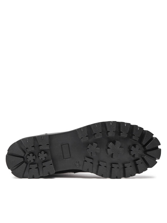 TWINSET TWINSET Schnürstiefeletten Anfibio 242GCJ S Schwarz
