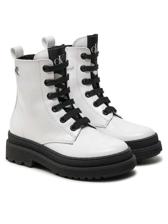 Calvin Klein Jeans Calvin Klein Jeans Trappers Lace-Up Bootie V4A5-81031-1453 M Alb