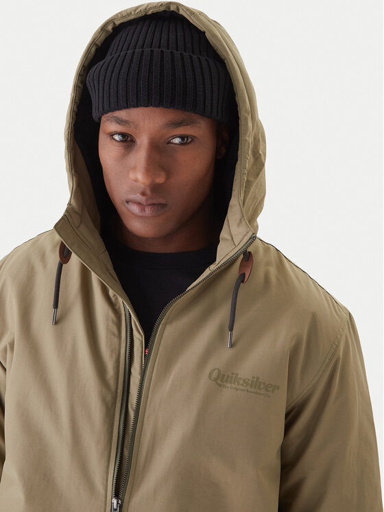 Quiksilver Quiksilver Преходно яке June Battle EQYJK04172 Зелен Regular Fit