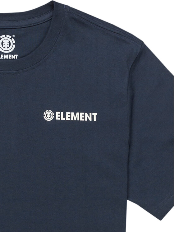 Element Element Tričko Blazin Chest ELYZT00595 Tmavomodrá Regular Fit