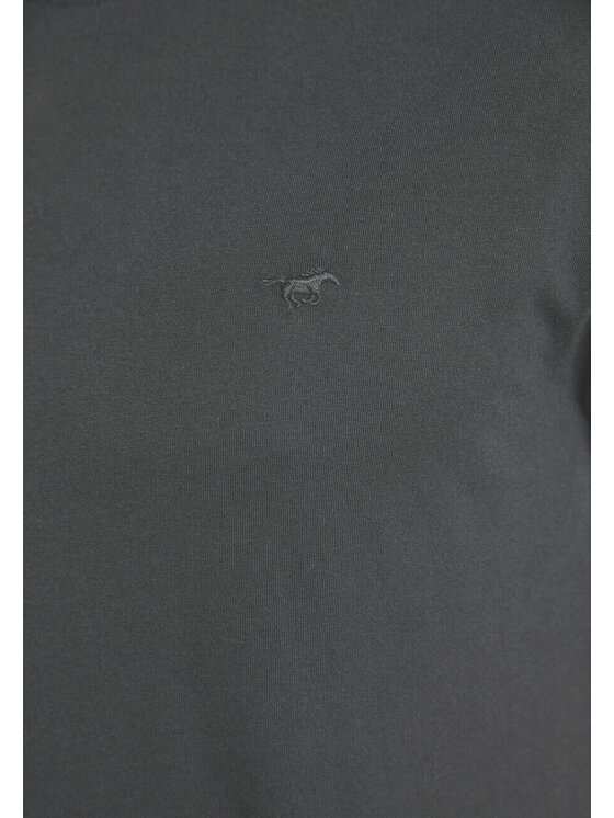 Mustang Mustang T-shirt ALEX C EMBROIDERY Grigio Regular Fit