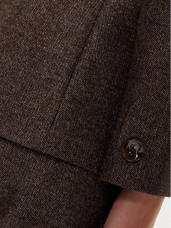 Marella Marella Marynarka Seme 2423046012 Brązowy Regular Fit