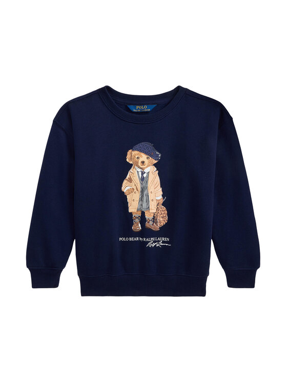 Polo Ralph Lauren Polo Ralph Lauren Majica dugih rukava 312979037001 Tamnoplava Boxy Fit