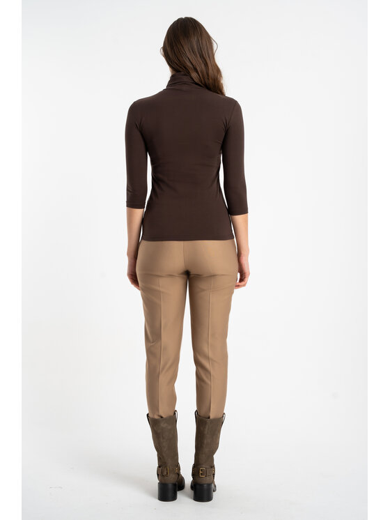 CLICK CLICK Golf 10-7022 Brązowy Fitted Fit