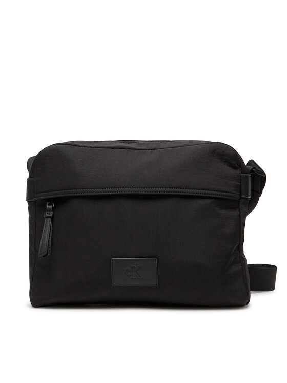 Geantă Calvin Klein Jeans Metro Nylon Flight Bag LV04G3090G Negru