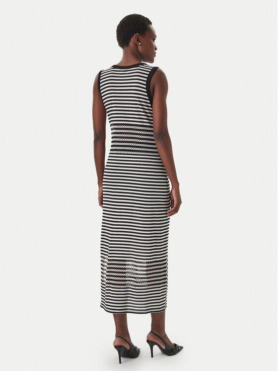 Liu Jo Beachwear Liu Jo Beachwear Sommerkleid VA6198 J3908 Schwarz Slim Fit