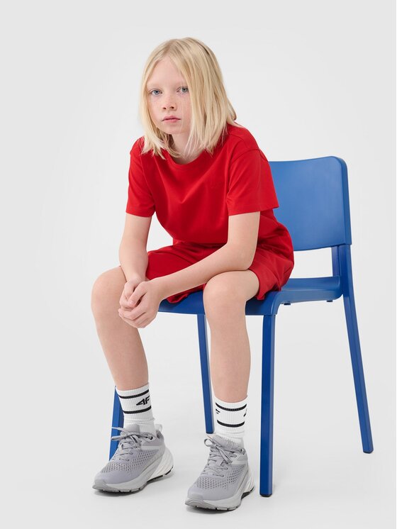 4F 4F Футболка 4FJWspring_summer_2025TTSHM2324 Червоний Oversize