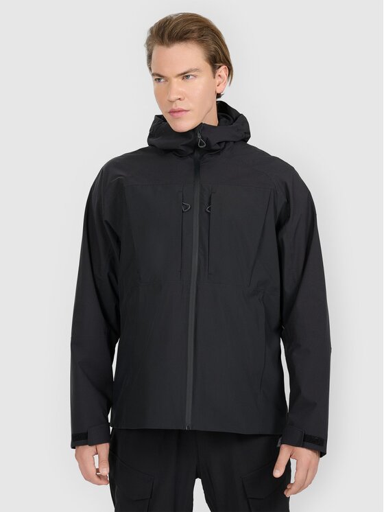 4F 4F Outdoorová bunda 4FWAW25TTJAM1010-20S Černá Regular Fit