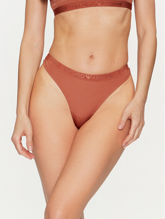 Emporio Armani Underwear Emporio Armani Underwear 2er-Set Stringtangas 163333 4R235 01656 Braun