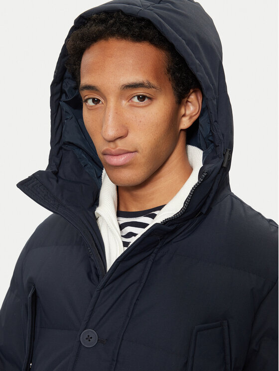 Tommy Hilfiger Tommy Hilfiger Kurtka zimowa Essential MW0MW37483 Granatowy Regular Fit