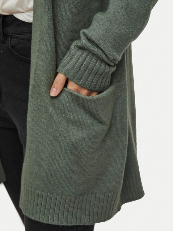 Vila Vila Strickjacke Ril 14044041 Grün Regular Fit