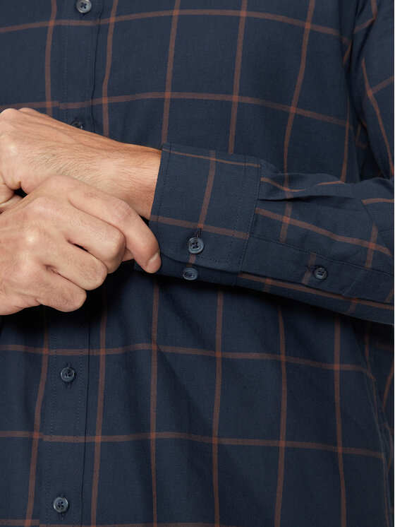Selected Homme Selected Homme Marškiniai 16096092 Tamsiai mėlyna Regular Fit