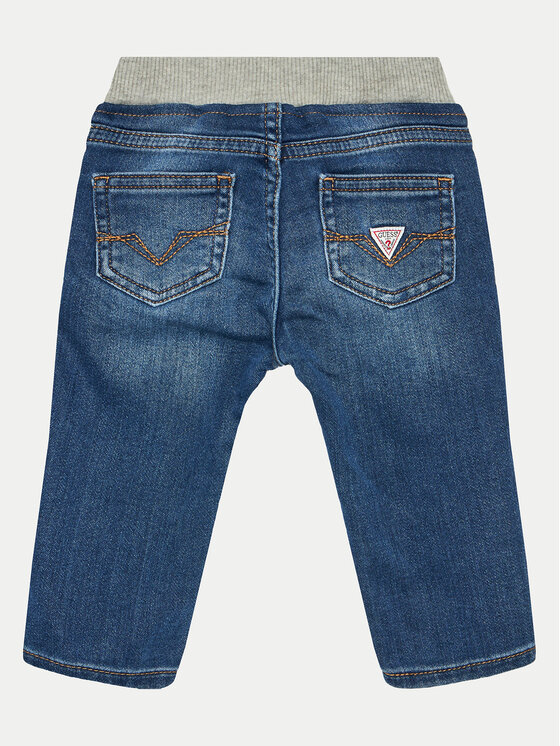 Guess Guess Blugi N4YA02 D5FQ0 Albastru Regular Fit