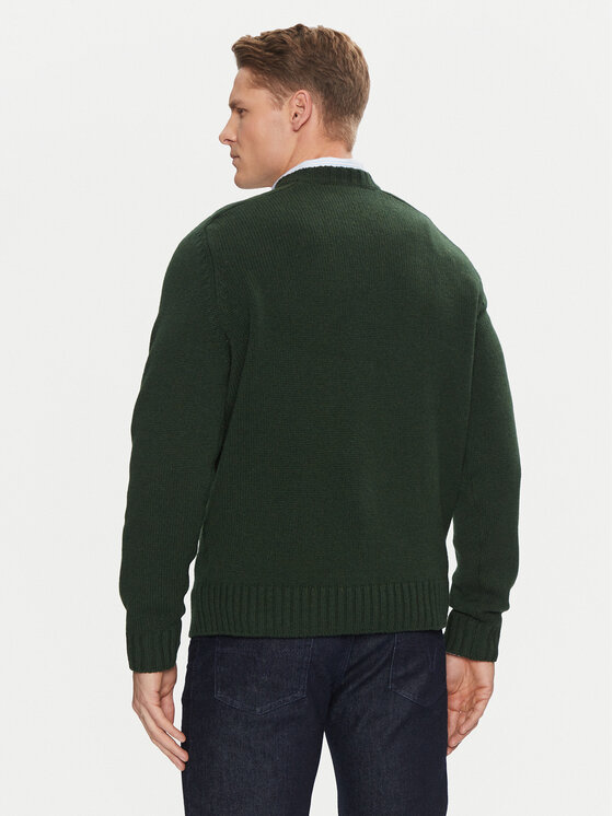 Lacoste Lacoste Pulover AH3145 Zelena Classic Fit