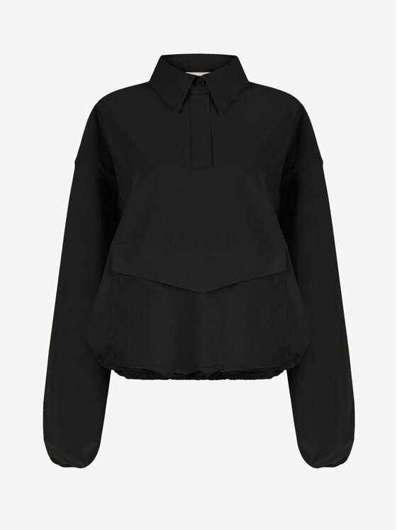 Le Collet Le Collet Bluza DOMINICA Czarny Oversize