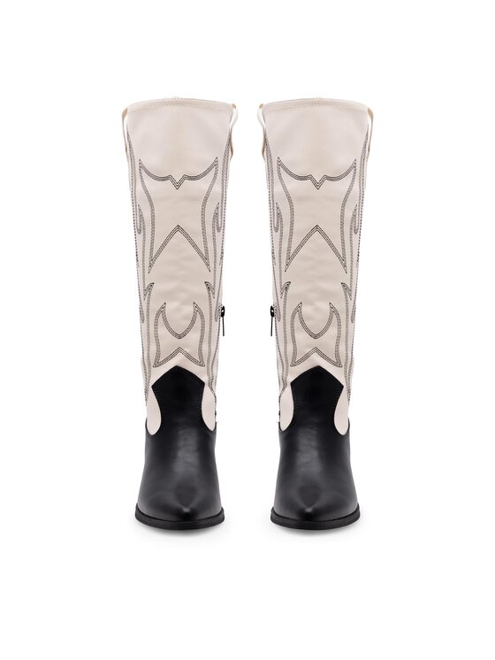 Jenny Fairy Jenny Fairy Cizme și botine cowboy NADIA WS22293-05 Bej