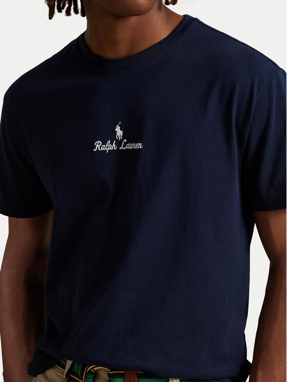Polo Ralph Lauren Polo Ralph Lauren T-Shirt 710981370002 Tmavomodrá Classic Fit