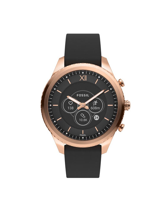 Fossil Fossil Смарт годинник Stella Gen 6 Hybrid FTW7064 Чорний