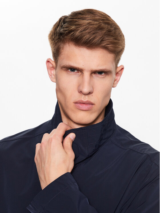 BOSS BOSS Prijelazni kaput 50488472 Tamnoplava Relaxed Fit