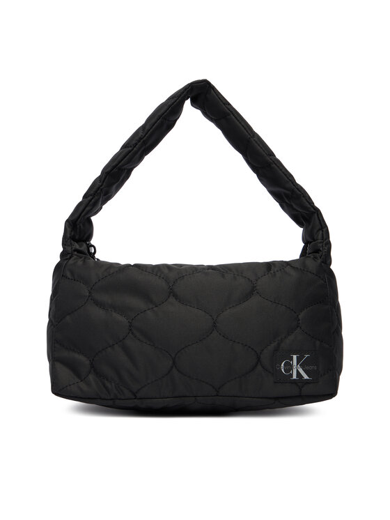 Calvin Klein Calvin Klein Kabelka Quilted Shoulder Bag IU0IU00724 Čierna