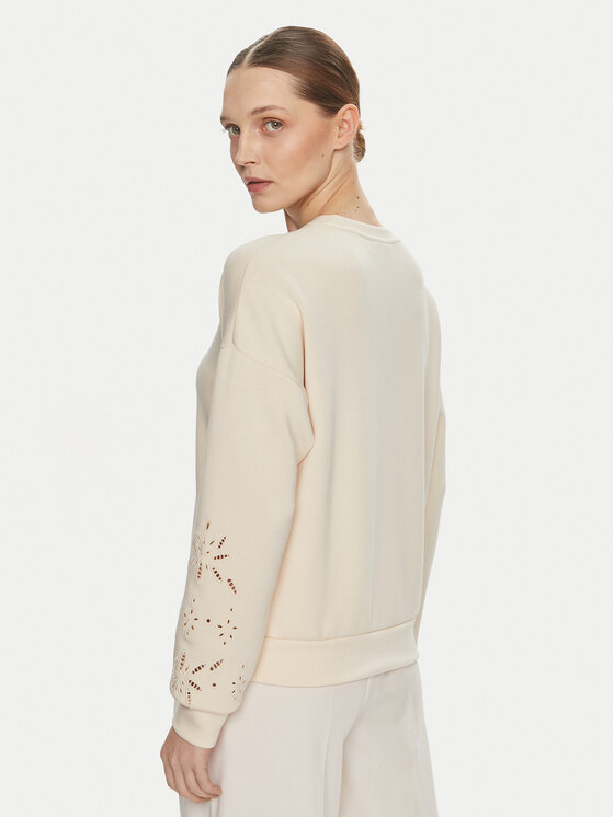 Vila Vila Felpa Sif 14099158 Beige Regular Fit