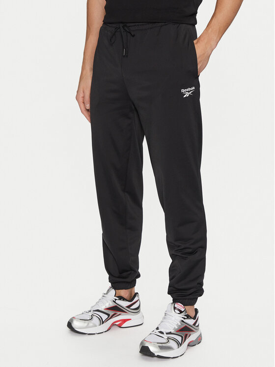Reebok Teplákové nohavice Vector 100063237 Čierna Regular Fit