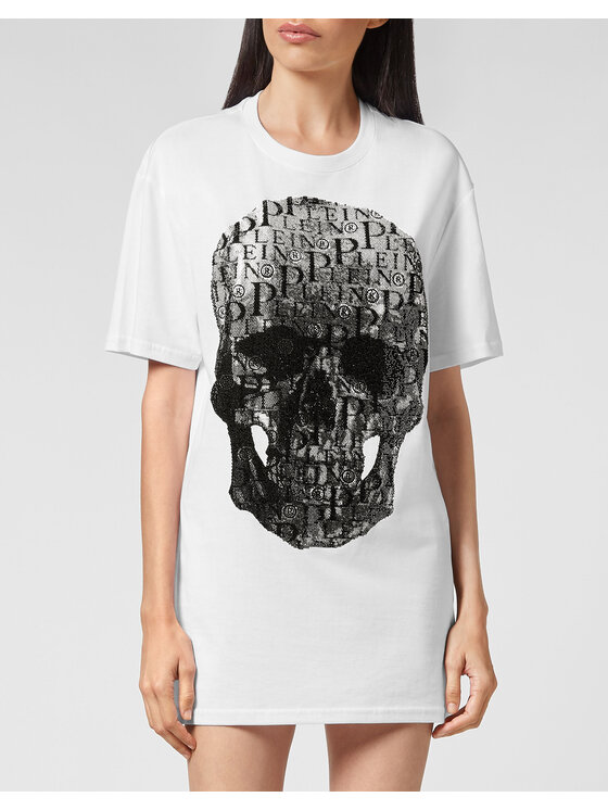 PHILIPP PLEIN PHILIPP PLEIN T-shirt 2591 Bianco Regular Fit