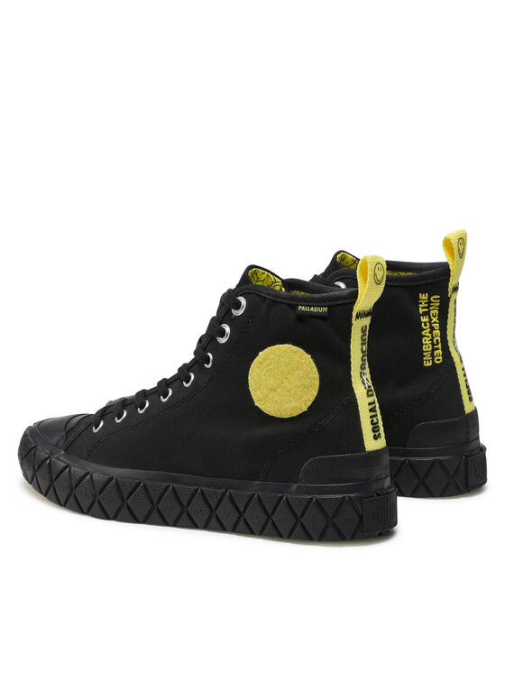 Palladium Palladium Kedas Palla Sce Smiley Mid 77177-008-M Melns