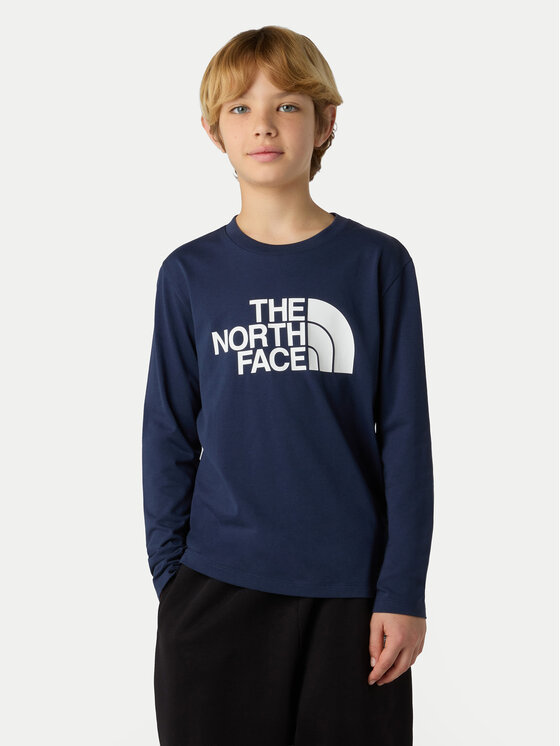 The North Face The North Face Bluză Easy NF0A89J2 Bleumarin Regular Fit