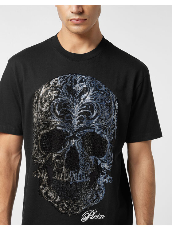 PHILIPP PLEIN PHILIPP PLEIN T-Shirt 27109 Czarny Regular Fit