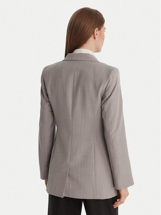 Marella Marella Giacca da abito Canzone 2613041151 Grigio Regular Fit