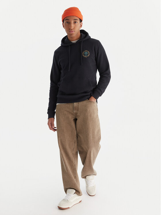 Billabong Billabong Džemperis ar kapuci EBYSF00176 Melns Regular Fit