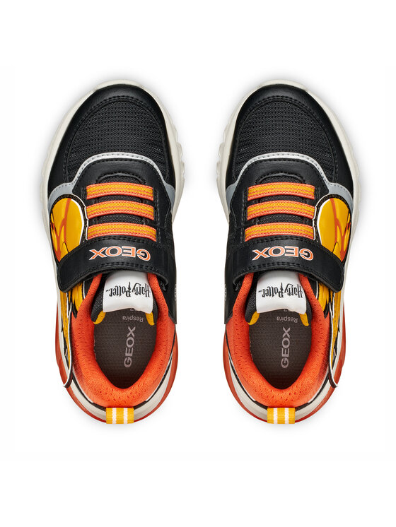 Geox Geox Сникърси J Ciberdron J56LBH 054FU C0038 D Черен