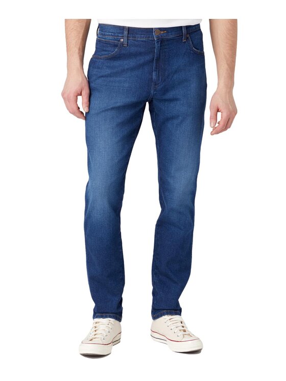 Wrangler Wrangler Jeansy River Niebieski Regular Fit
